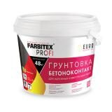 Грунтовка акриловая бетоноконтакт 5,0кг FARBITEX ПРОФИ
