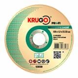 Круг отрезной по металлу и нержавеющей стали 125*1,2*22,23mm, P12512 KRUGO PROFI