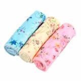 Набор салфеток из микрофибры 30*30см Цветы 3шт Baizheng BZ02-0010