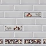 Фартук ПВХ Керамика Choco 600*2000*0,75мм