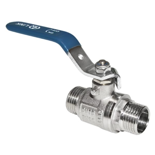 Кран шаровый 1/2" ШШ рычаг Aqualink 2427