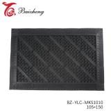 Коврик грязезборный 105*150см пластик Черная полоска Bay BZ-YLC-MKS1010