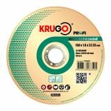 Круг отрезной по металлу и нержавеющей стали 150*1,6*22,23mm, P15016 KRUGO PROFI