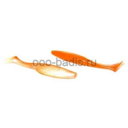 Приманка съедобная ALLVEGA "Belly Dance Shad" 10см 9,7г цвет orange back silver flake 0051146 за шт