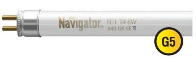 Лампа люминисцентная 230В-8Вт G5 T4 Navigator