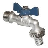 Кран шаровый с носиком 1/2 Ш бабочка Aqualink 01489