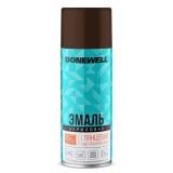 Эмаль аэрозоль акриловая, 520мл RAL 8017 коричневая глянцевая Donewell