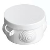 Коробка распаячная ОП D85х40мм, крышка, IP54, 4вх. TDM