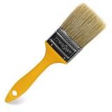 Кисть 3/4" (20мм) флейц нат. щетина пласт VARNISH Управдом ПРОФИ