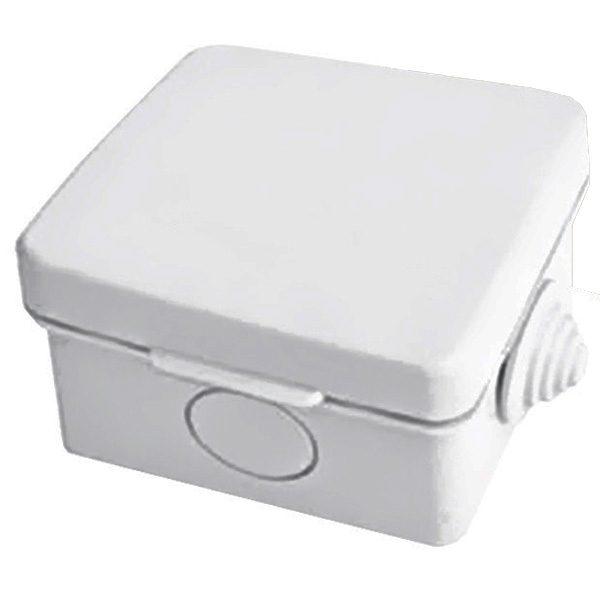 Коробка распаячная ОП 65х65х50мм крышка IP54 4вх TDM