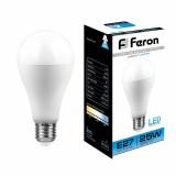 Лампа светодиодная 230В-25Вт E27 Груша А65 6400К Feron