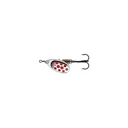 Блесна Mepps Aglia Decorees Silver/Red Dots №3 (серебро, красные точки) 6,5гр