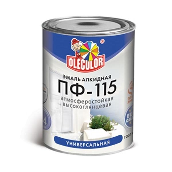 Эмаль ПФ-115 алк. светло-фиолетовая 0,8кг OLECOLOR (Фарбен)
