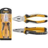 Плоскогубцы 160мм двухкомпонентные ручки INGCO HCP08168