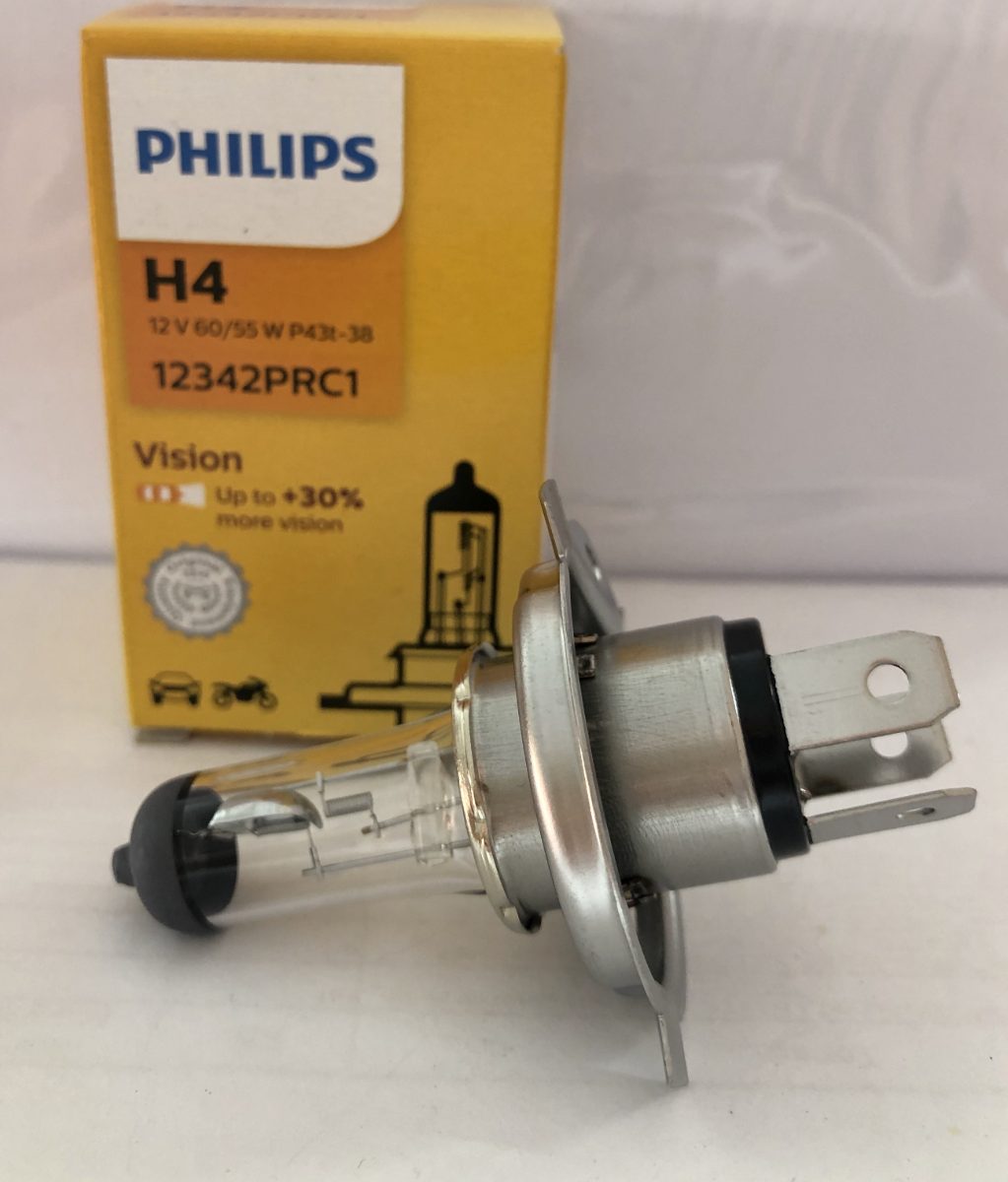 Автолампа Н4 12V 60/55W Р43t (38) PREMIUM PHILIPS