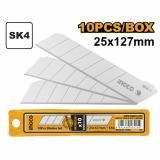 Лезвие 25мм сегментированные 10шт INGCO HKNSB2501