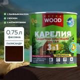 Состав защитно-красящий 3в1 КАРЕЛИЯ EXTRA Палисандр 0,75л FARBITEX PROFI WOOD EXTRA