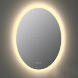 Зеркало для ванной 60*80см LED подсветка антизапотевание Овальное KNOIS KN-831A60/80