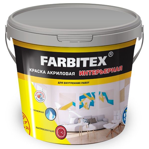 ВДК интерьерная 25,0кг FARBITEX