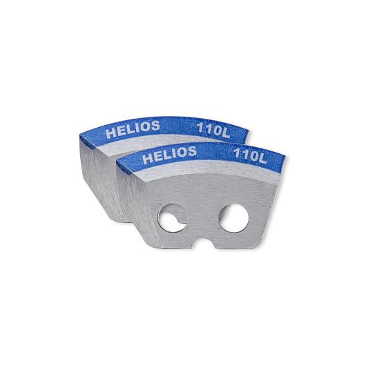 Ножи для ледобура 110L полукруглые - мокрый лед левое вращение HELIOS