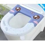 Чехол для сиденья унитаза 43*37см микс Baizheng BZ-0098