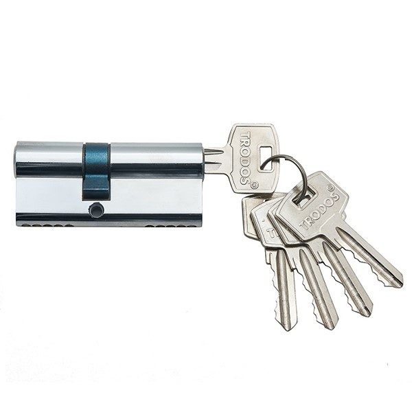 Цилиндровый механизм ЦАМ ЦМ 70mm (25+10+35) CP хром 5кл. 208132