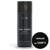 Эмаль аэрозоль термостойкая 1200град черная 520мл Elcon MAX THERM