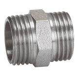 Ниппель (бочонок) 3/4" ш/ш никель