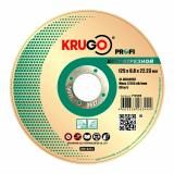 Круг отрезной по металлу и нержавеющей стали 125*0,8*22,23mm, P12508 KRUGO PROFI