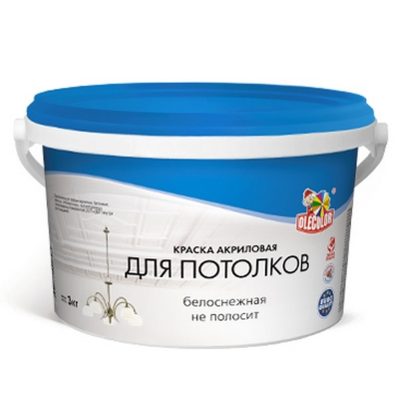 ВДК интерьерная для стен и потолков 1,0кг OLECOLOR (Фарбен), фото 2