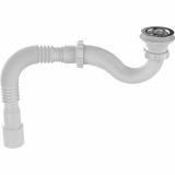 Сифон для душевого поддона с гофр.трубой 40*40/50 Aquant V145-45-MR