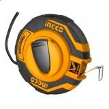 Рулетка геодезическая 20*12,5мм стальная лента INGCO HSMT8420